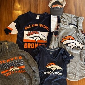 Denver Broncos Women’s Fan Apparel Bundle – 5 Items
